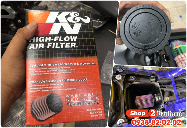 Lọc gió exciter 150-155 bao lâu thì nên thay 1 lần giá bao nhiêu - 6