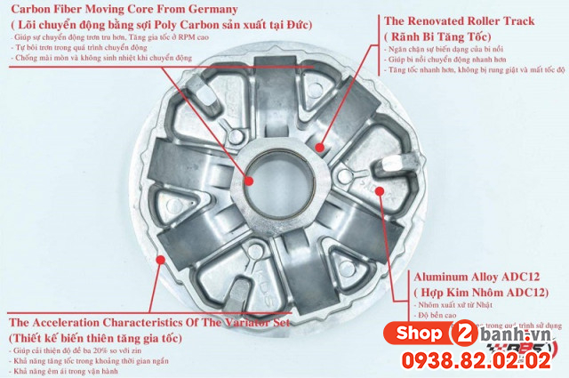 Bộ nồi bbs cho vario ab - 4