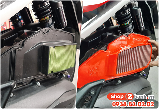 Có nên độ pô e tăng tốc cho air blade 150 không giá bao nhiêu - 5