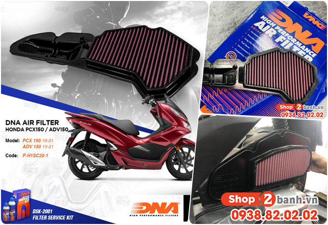 Top 3 lọc gió độ cho xe pcx bán chạy nhất shop2banh - 4