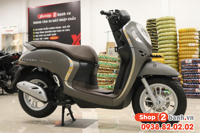 Xe honda scoopy smartkey vang cat 2022 nhập khẩu indo - 2
