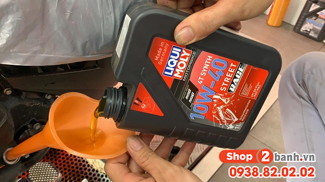 Nhớt liqui moly 10w40 street race có tốt không thay cho xe nào phù hợp - 4