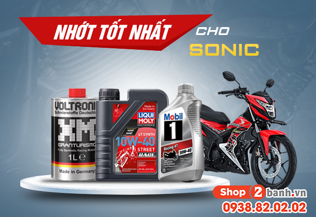 Hướng dẫn tự thay nhớt xe sonic 150 tại nhà đúng cách - 3