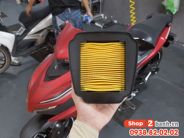 Xe yamaha exciter 155 chạy qua vùng ngập nước sâu có cần phải thay lọc gió - 1