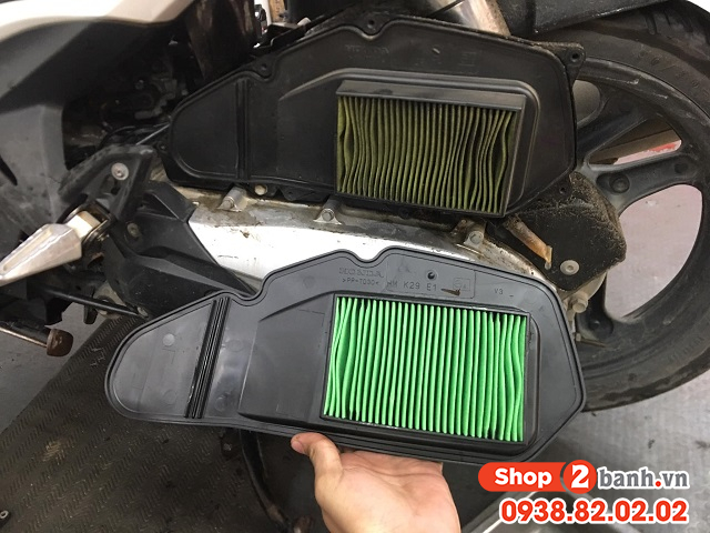Xe honda air blade chạy qua vùng ngập nước có cần phải thay lọc gió - 2