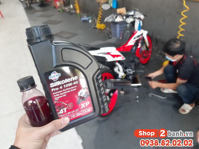 Nhớt chiết lẻ fuchs silkolene pro 4 10w40 xp 100ml - 2