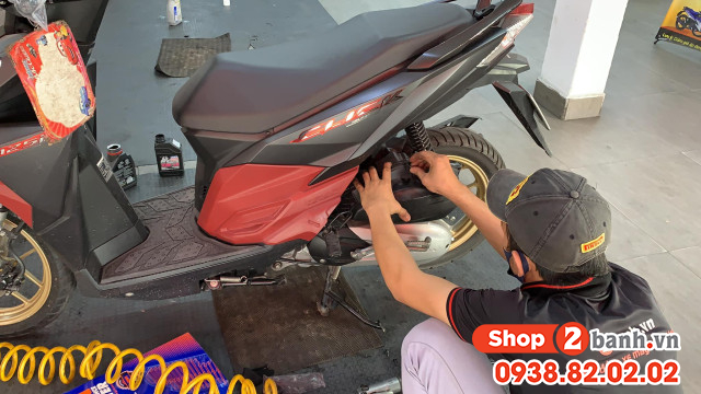 Xe honda click thái chạy qua vùng ngập nước có cần phải thay lọc gió - 1