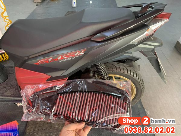 Xe honda click thái chạy qua vùng ngập nước có cần phải thay lọc gió - 3