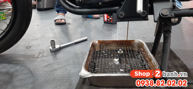 Xe kawasaki w175 thay nhớt bao nhiêu lít - 2