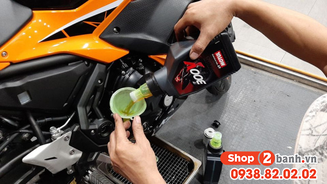 Xe mô tô kawasaki ninja 650 thay nhớt bao nhiêu lít - 4
