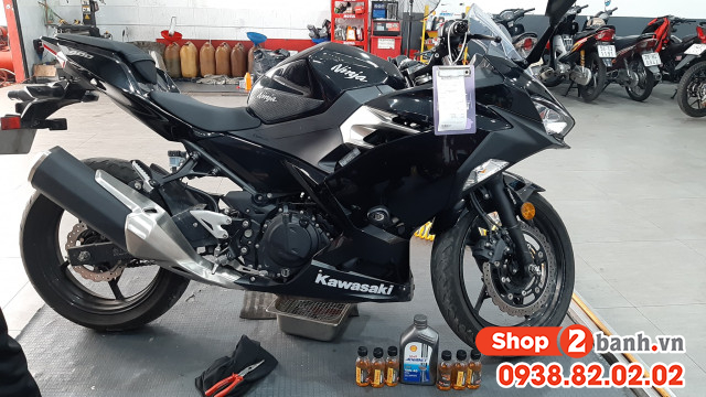 Xe mô tô kawasaki ninja 650 thay nhớt bao nhiêu lít - 7