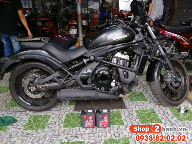 Top 4 nhớt tốt cho xe kawasaki vulcal s 650 bán chạy nhất shop2banh - 1