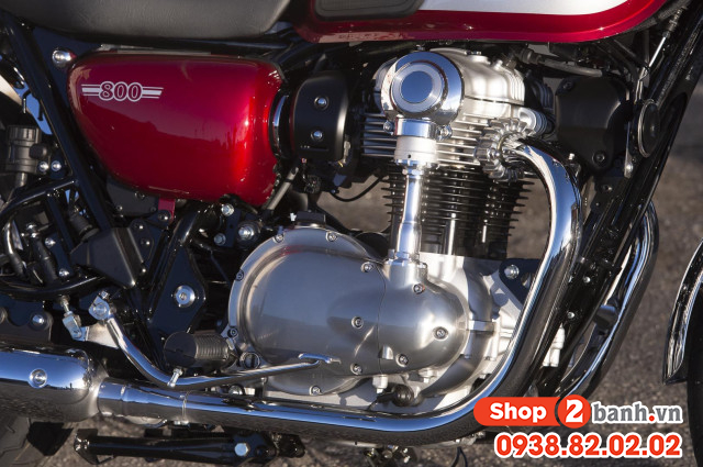 Xe mô tô kawasaki w800 thay nhớt bao nhiêu lít - 1