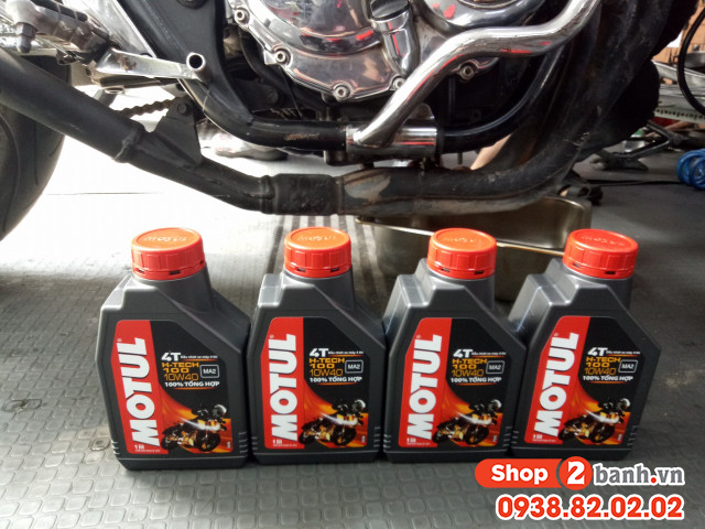 Xe mô tô honda cb400 thay nhớt bao nhiêu lít - 4