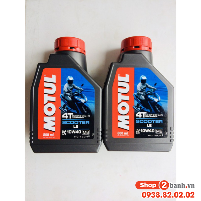 Nhớt motul scooter le 10w40 08l - 2