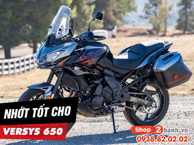 Top 4 nhớt tốt cho xe kawasaki versys 650 bán chạy nhất shop2banh - 1