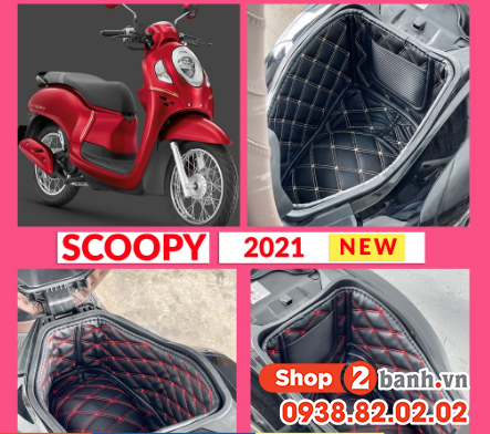 Honda UBe và Scoopy đăng ký kiểu dáng công nghiệp tại Việt Nam