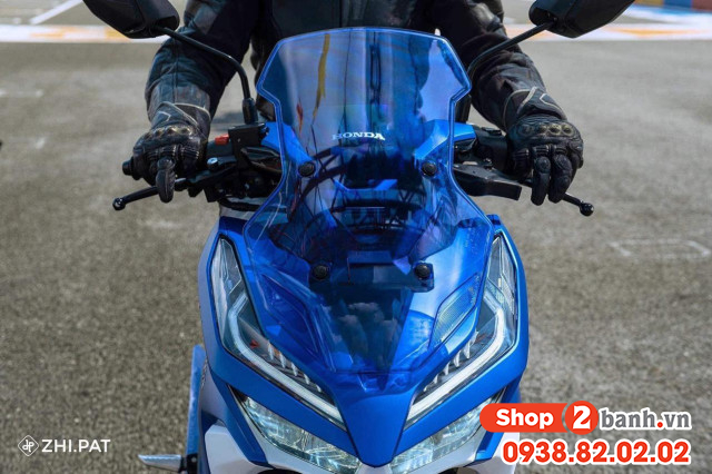 Kính chắn gió zhipat cho vario click 2018 - 2022 phong cách touring chính hãng - 2