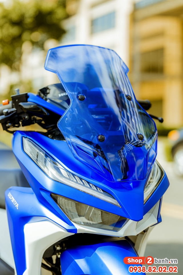 Kính chắn gió zhipat cho vario click 2018 - 2022 phong cách touring chính hãng - 1