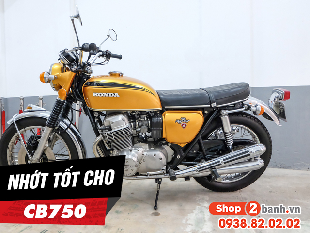 Top 4 nhớt tốt cho xe cb750 bán chạy nhất shop2banh - 1