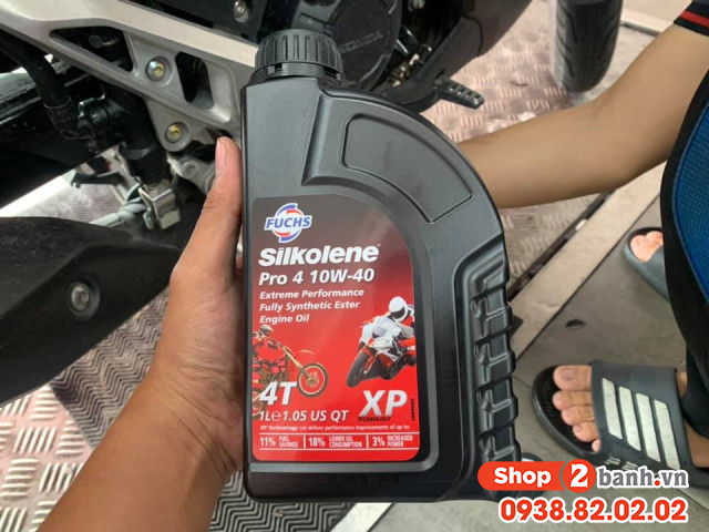 Nhớt fuchs silkolene pro 4 10w40 xp - 1