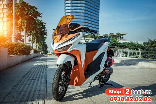 Kính chắn gió zhipat cho vario click 2018 - 2022 phong cách touring chính hãng - 5