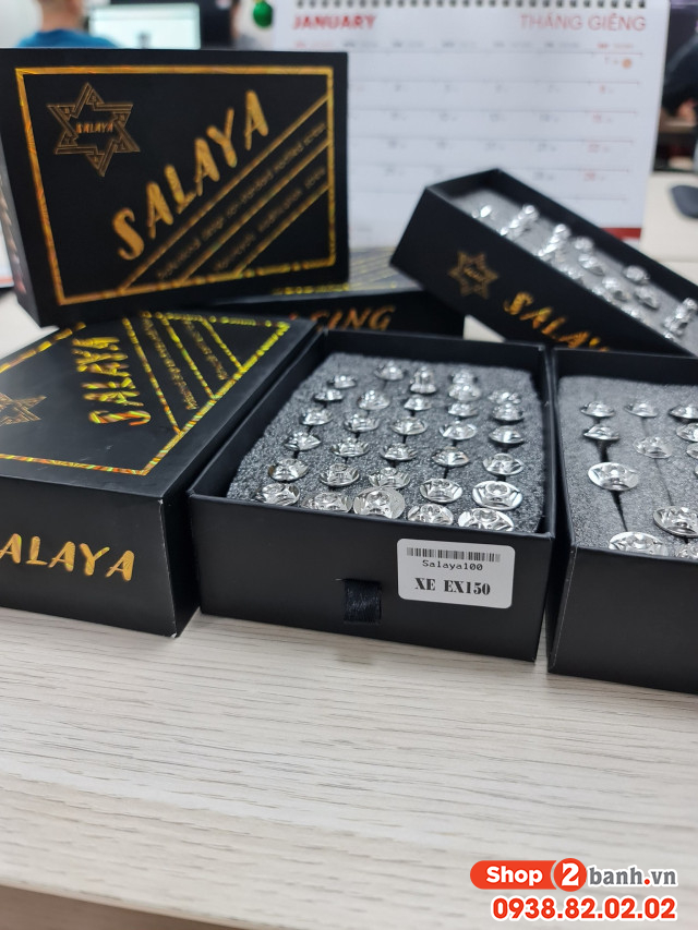Bộ ốc salaya dàn áo cho xe exciter 150 - 1