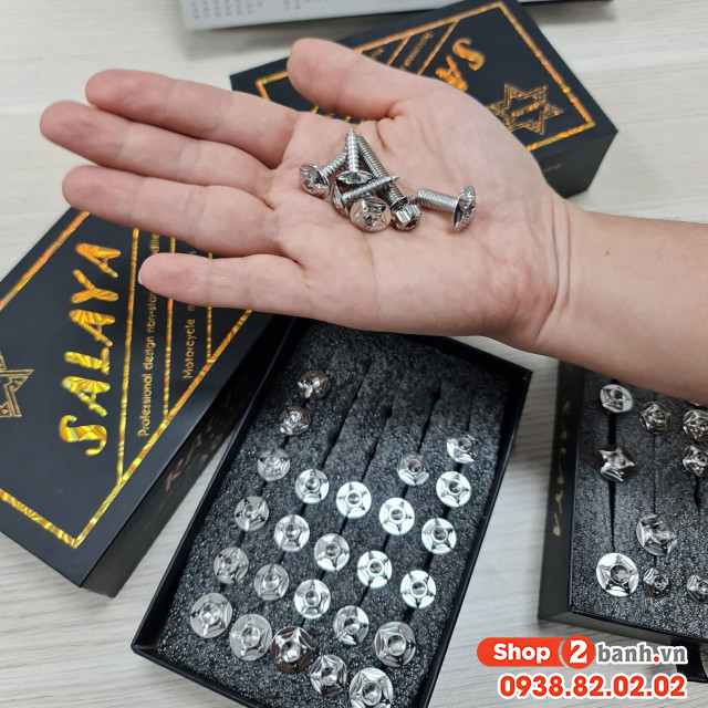 Bộ ốc salaya dàn áo cho xe sonic - 2