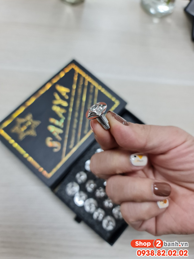 Bộ ốc salaya dàn áo cho xe sirius fi - 2