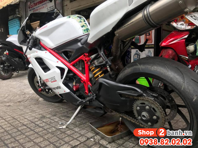 Xe mô tô ducati 848 evo thay nhớt bao nhiêu lít - 2