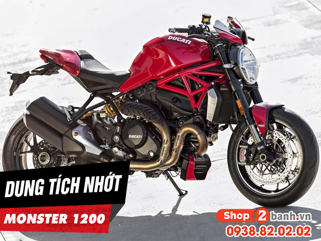Xe mô tô ducati monster 1200 thay nhớt bao nhiêu lít - 1