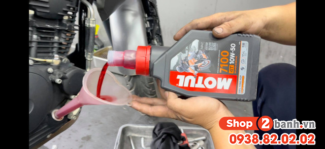 Xe mô tô beneli bn302 thay nhớt bao nhiêu lít - 5