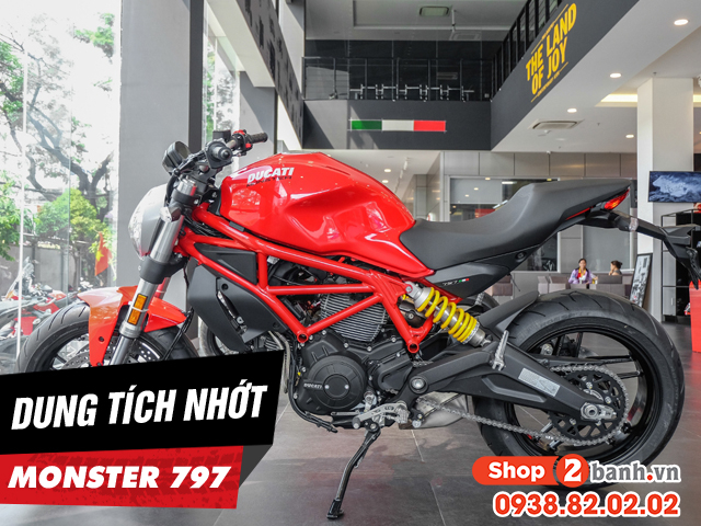 Xe mô tô ducati monster 797 thay nhớt bao nhiêu lít - 1