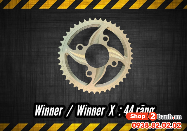 Dĩa nhôm 7075 xịn 44t cho winner - 1