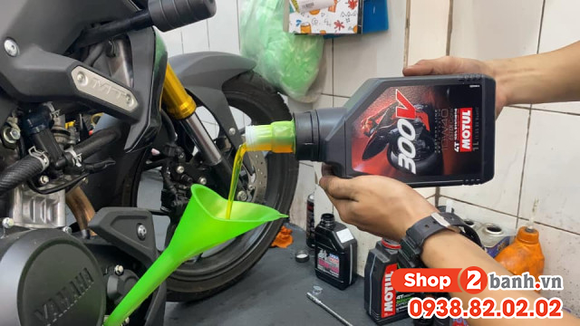 Xe mô tô yamaha mt-03 thay nhớt bao nhiêu lít - 4