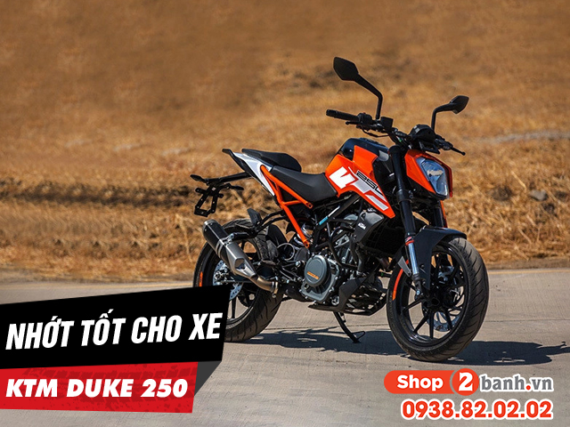 Top 4 nhớt tốt cho xe ktm duke 250 bán chạy nhất shop2banh - 1