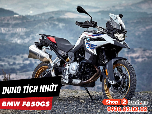 Xe mô tô bmw f850gs thay nhớt bao nhiêu lít - 1