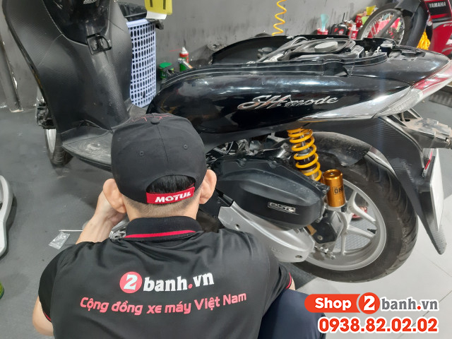 Xe honda sh mode chạy qua vùng ngập nước có cần phải thay lọc gió - 1