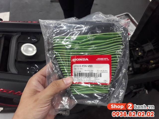 Xe honda winner chạy qua vùng ngập nước sâu có cần phải thay lọc gió - 1