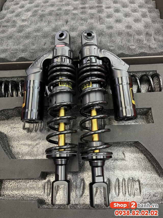 Phuộc rcb ve ty vàng 335mm cho ab 2020 chính hãng - 1