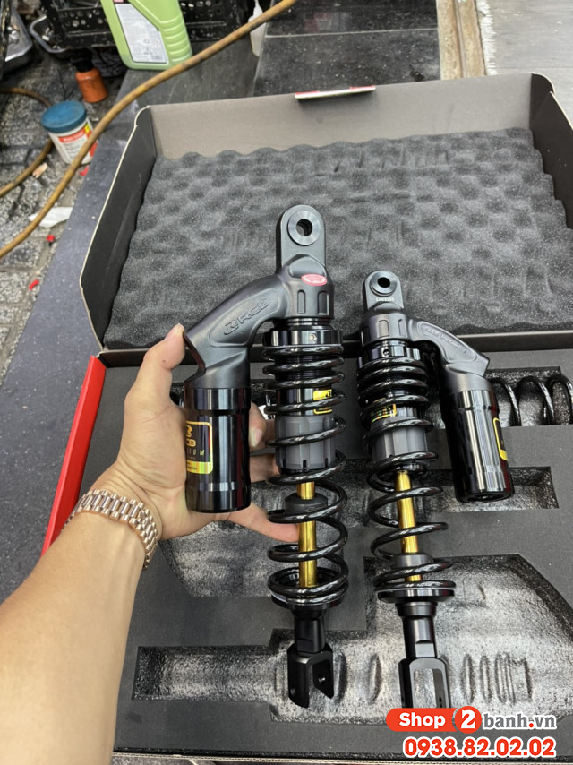 Phuộc rcb ve ty vàng 335mm cho ab 2020 chính hãng - 2