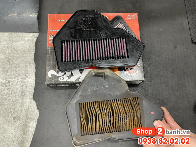 Xe suzuki raider 150 chạy qua vùng ngập nước sâu có cần phải thay lọc gió - 2