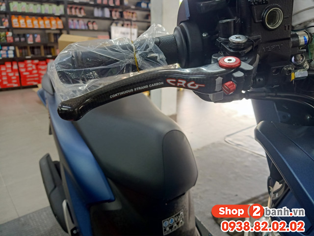 Tay thắng carbon cho honda air blade - 2