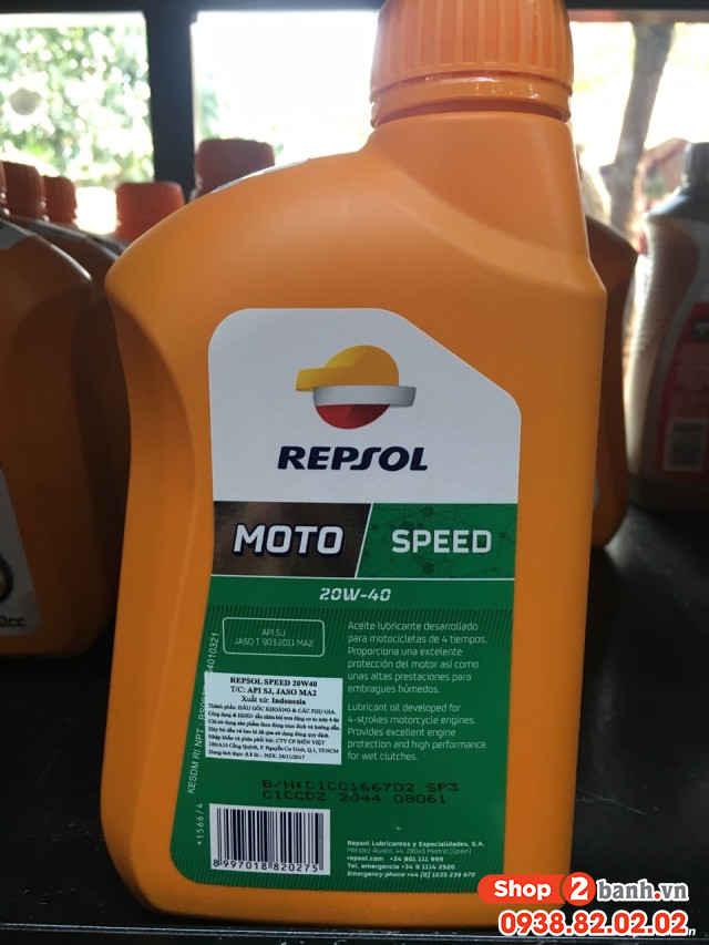 Repsol moto speed 4t 20w40 - 2