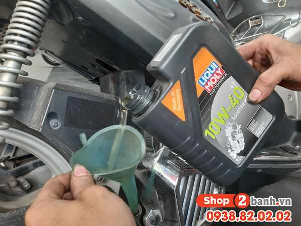 Xe tay ga mio m3 125 chạy roda thì thay nhớt như thế nào là chuẩn - 8