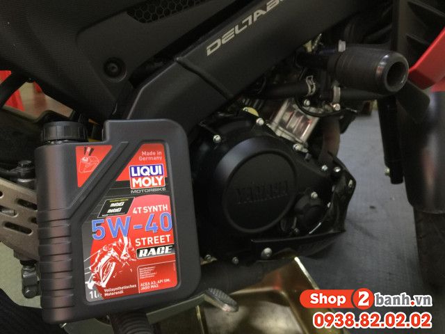 Nhớt liqui moly 4t synth 5w40 motorbike - 3