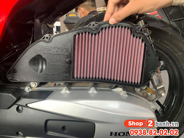 Lọc gió dna dành cho honda shvn 2012 - 2019 chính hãng - 3