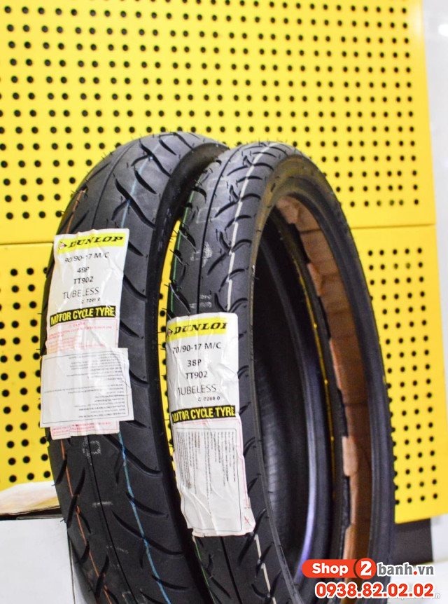 Vỏ xe dunlop tt902 9090-17 - 1