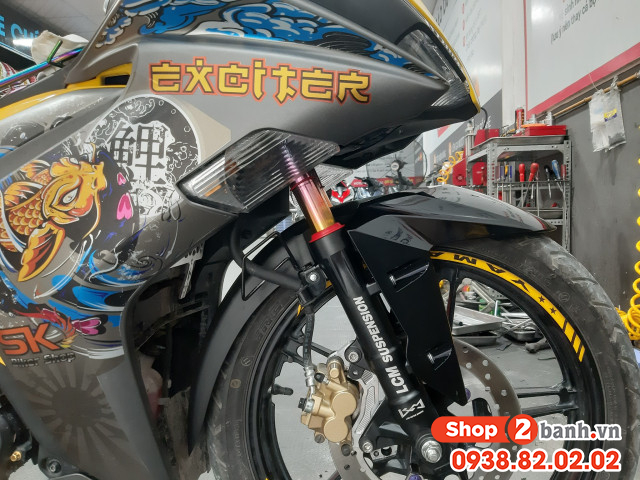 Phuộc trước lcm v1 ty 7 màu cho exciter 150 exciter 155 - 2