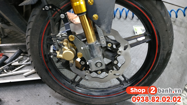 Đĩa galfer lòng đen cho exciter 150 - 3